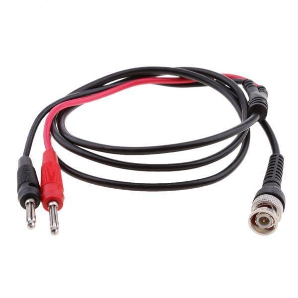 5xBNC Q9 To Dual 4mm Stackable Banana Plug With Test Leads Probe Cable 120CM-image-34