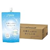 メロディアン ［公式］水素水 水素たっぷりのおいしい水 300ml 高濃度 水 パウチ ウルトラファインバブル 山口県製造 天然水 (300ml (x 20))