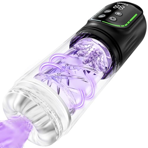 2026 New Edition Sucking Sensory Toys Man 10 Viboatorr & Thrusting Tongue Licking Virabtor Sucker D1356 (BLACK2)