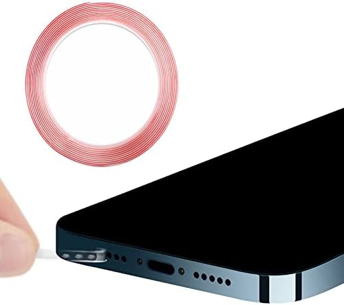 Accesorios de kit de limpieza para celular, cinta limpiadora para altavoz y receptor de teléfono, adhesivos limpiadores quitapolvo compatibles con AirPods, Samsung, iPhone, Pixel, teléfono móvil