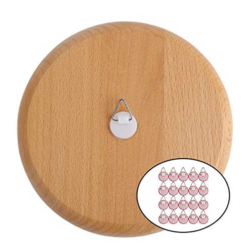 20 Pc Portable Wall Plate Holder Invisible Hanger Set Dish Hooks