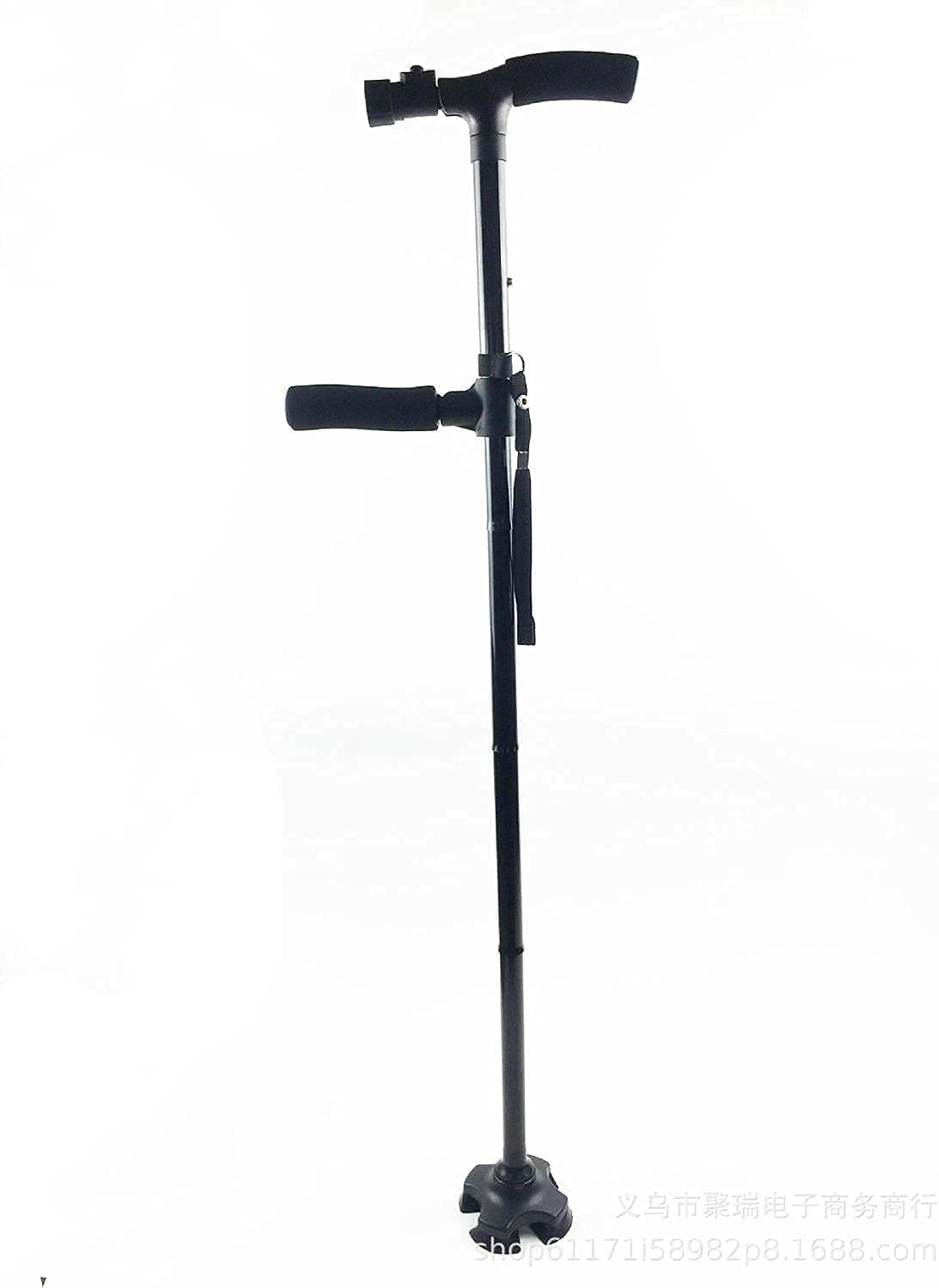 Virola de muleta Antideslizante de Goma, 2 uds., 22mm, Extremo de Goma, Almohadilla de Cubierta de Punta de Repuesto para Pacientes Mayores y Familia Star of Light