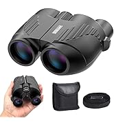 Rodcirant Binoculars 20x25 for Adults and Kids, High Power Easy Focus Binoculars with Low Light V...