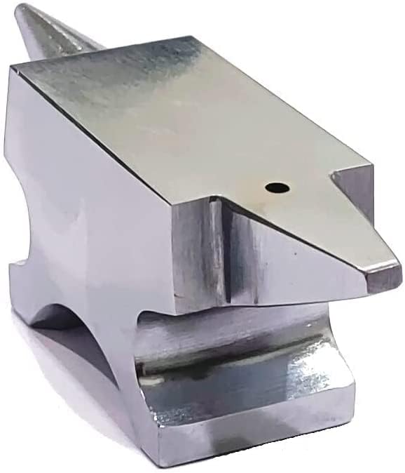 AD INTERNATIONAL1.1 Lbs Double Horn Steel Anvil for Jewelry Making Metal Forming hammering Stamping Surface
