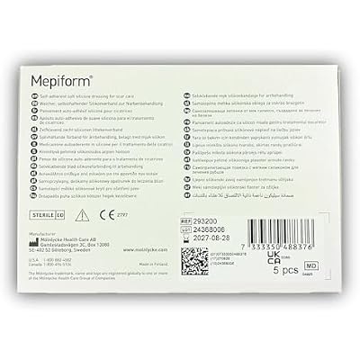 Mepiform 5x7.5 cm bandage 5 pcs