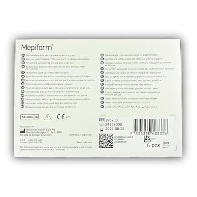 Mepiform 5x7.5 cm bandage 5 pcs