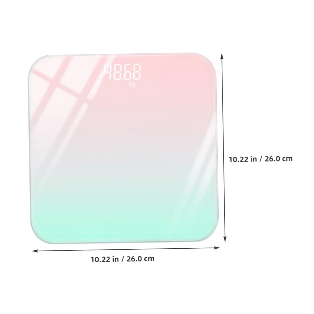 High-Precision Weight Scale with Large LED Display for Boy Girl and Accurate Digital Weight Tracking Tool with Read Screen and Unit Conversion Kilograms