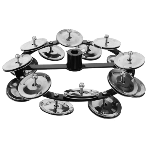 Tambourin Double Rangée pour Batterie pour Obtenir des Sons Clairs de Charleston