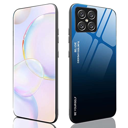 ILING Cover per Honor X8, Custodia Vetro