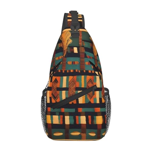 Mochila Bandolera Ligera para Senderismo Negra