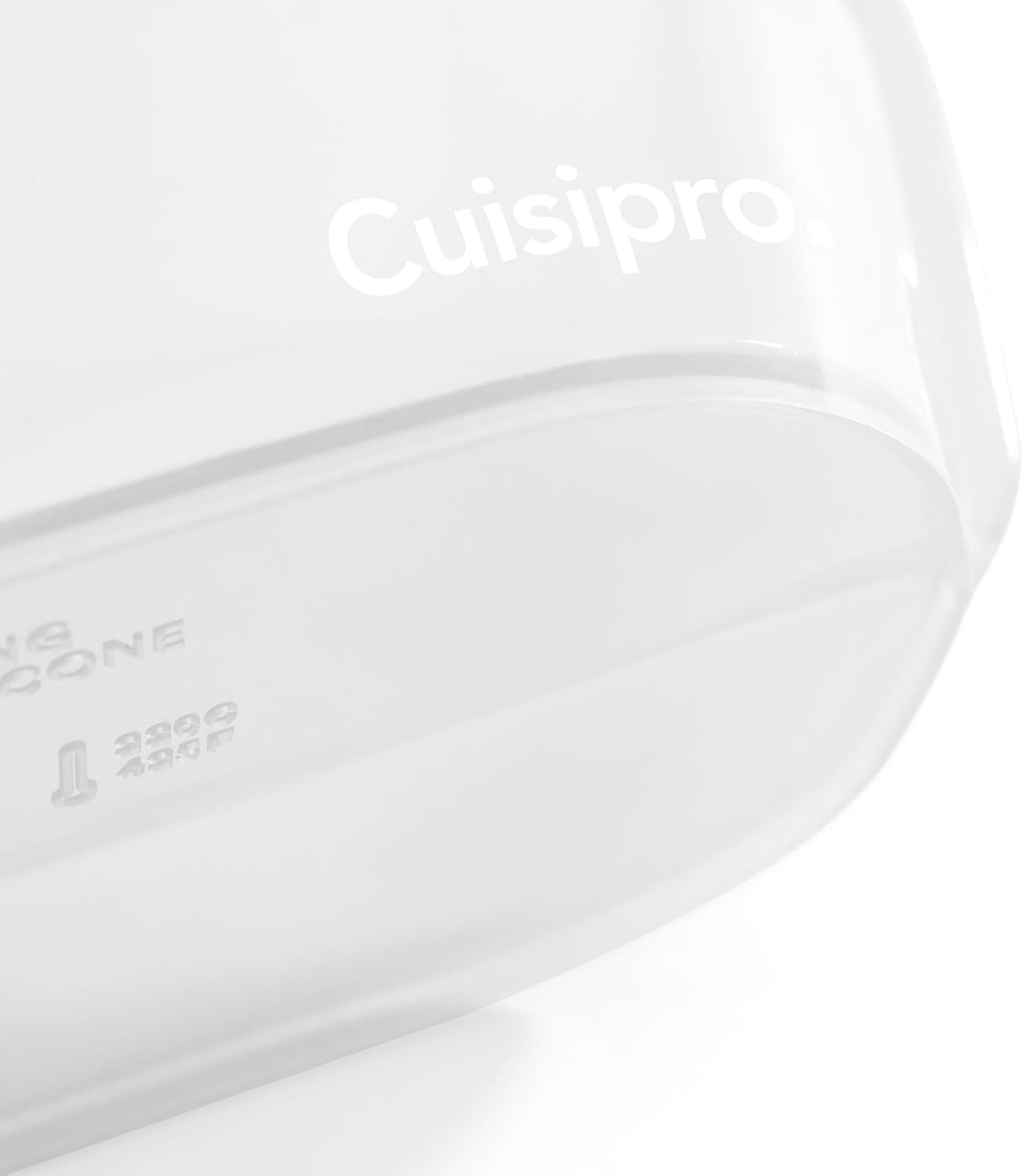 Cuisipro Reusable Stand-up Silicone Bag, 33.8oz, 8.5 x 4.7in, Clear image 3