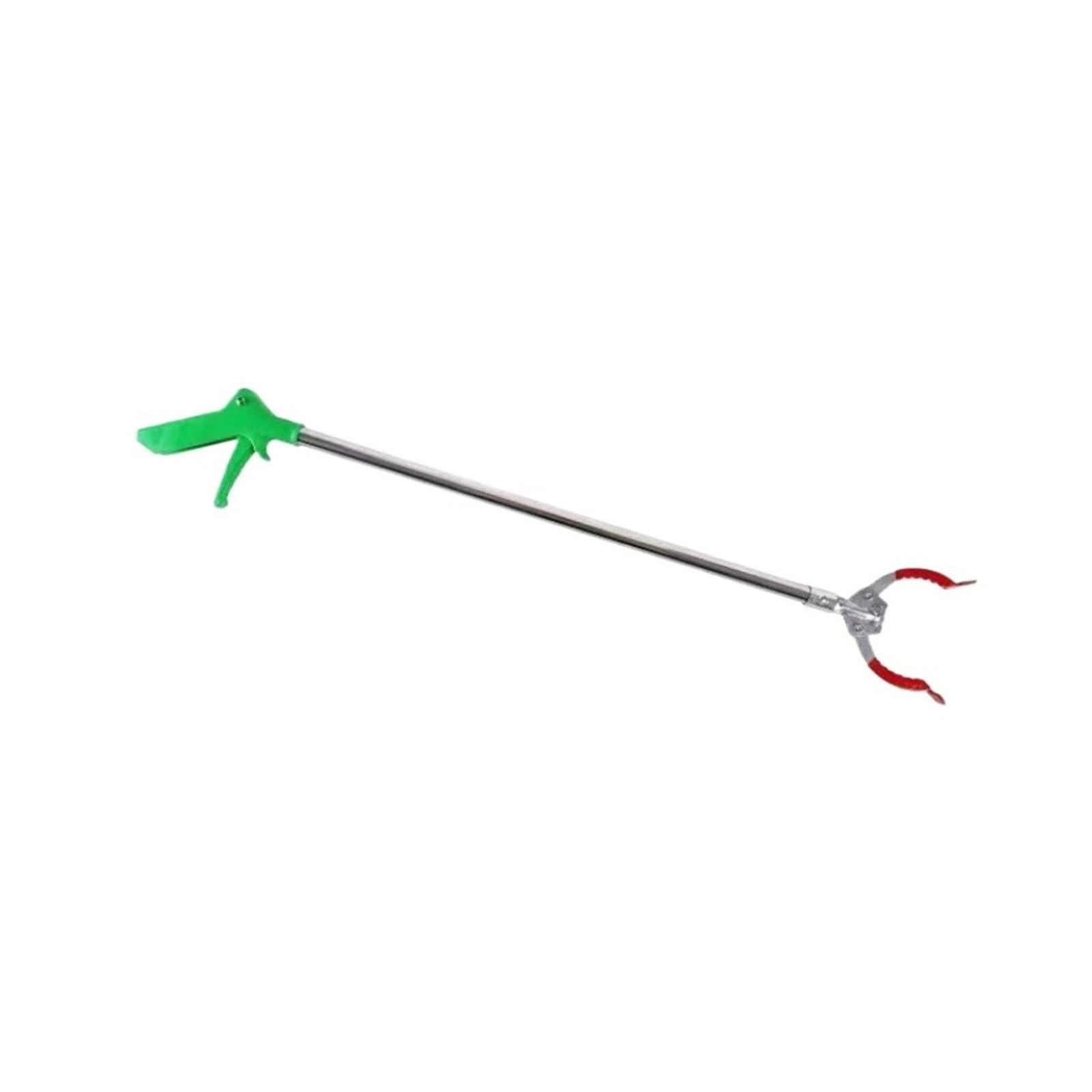 Recogedores de Basura, Agarrador Multifuncional con Capacidad de Bloqueo y Mango Largo Acero Inoxidable Clip for alcanzar Objetos