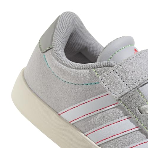 Image of adidas Kids' VL Court 3.0 Elastic Lace & Strap Shoe