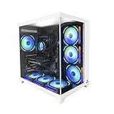 CPU : AMD Ryzen 7 5800F 6/12 4,7 GHz | Carte mère : B550 | Refroidissement liquide RGB (radiateur de 240mm)