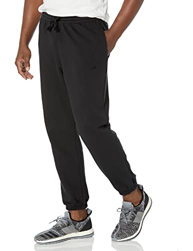 adidas Mens All SZN French Terry Pants Black X-Large