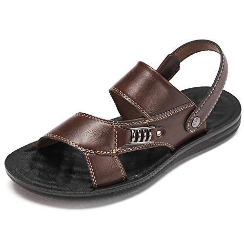 COOL COSER C Mens Sporty Outdoor Sandal Shoe (Brown) US 11, UK 10.5