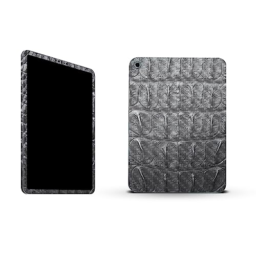 Image of MightySkins Carbon Fiber Skin Compatible with Apple iPad 10.9 inch 10th Gen (2022) Full Wrap Kit - Gator Back | Protective, Durable Textured Carbon Fiber Finish | Easy to Apply | Made in The USA