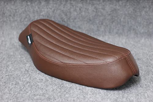 KEPSPEEDスーパーカブ用 TUタイプ縦ライン シート オールブラウン KEPSPEED製 スーパーカブ用カスタムシート タイプTU 縦ライン（オール