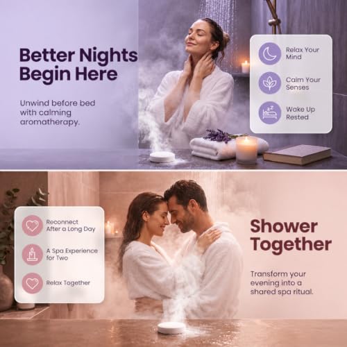 Body Restore Shower Steamers Aromatherapy, Gifts for Women, Bloom 6 Pack - Image 3