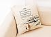 chillake Classic Winnie The Pooh Quotes Pillow Covers - Funny Pooh Pillow Case Cushion Cover for Sofa Couch Decor Home Decorations 18”x 18”Inch