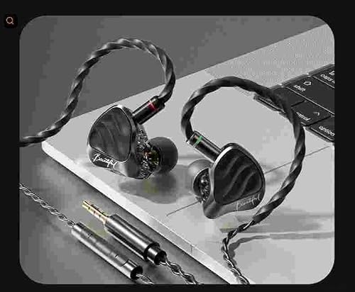 Écouteurs Gaming Filaire pour hifi avec Microphone Réducteur de Bruit(A)
