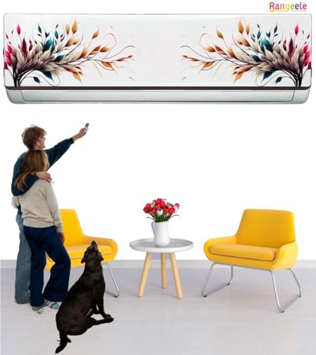 Image of 'Nature Colorful Tree'' AC Sticker (96 cm x30 cmx 24 cm)