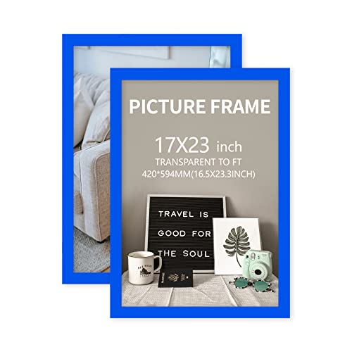 A2 Window Sign Holder,Static-Cling Magnetic Frame,UV and Heat Resistant,Perfect for Refrigerator Door Wall Cupboard Display Frame ((A2)16.5 x23.4 ,4-Packs)