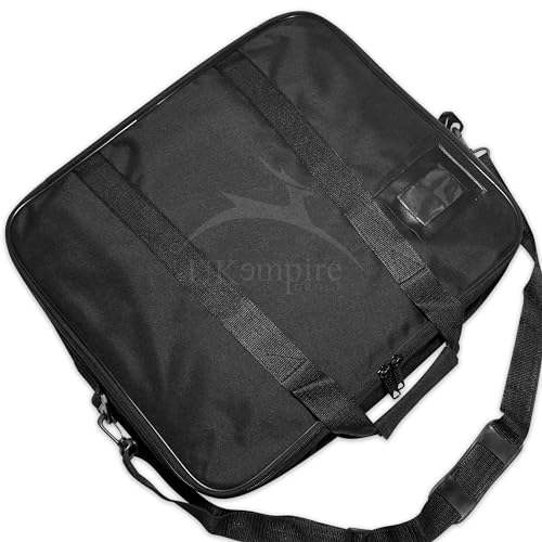 Premium Masonic Apron Carrying Case MM/WM Size Black, Lightweight Soft Waterproof | Freemason Bags & Cases3