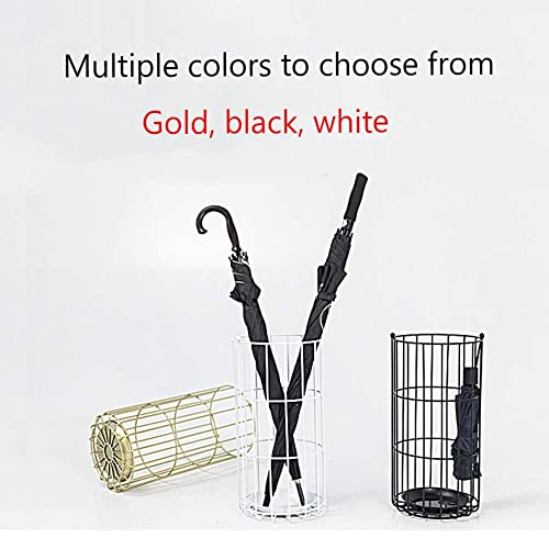 Support de Rangement pour Parapluie Durable en Métal Forgé de Style - 4