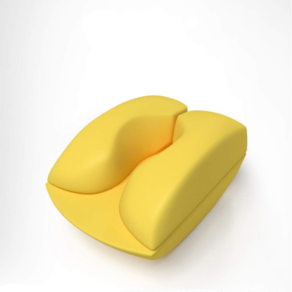 Lumbar Pillow - Lumbar Support Pillow Memory Foam Back Cushion with Breathable for Car Seat, Ergonomic Back Pillow for Back Pain Relief(Blue)