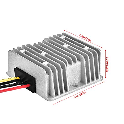 Reductor de Voltaje Convertidor DC 24V a 19V 5A Impermeable