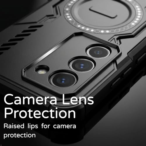 Image of ShieldTech Back Cover Case for Redmi 15 5G | 360 Protection Mobile Phone Case Mag-Safe | Camera Protection | Back Cover for Redmi15 5G / Redmi 15 5+G - Black TPU+PC