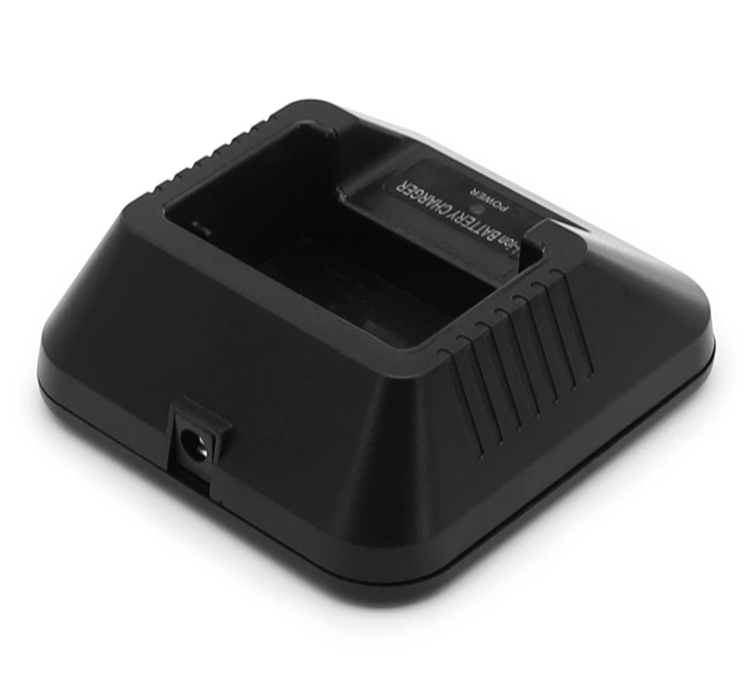 Base Caricabatterie da Scrivania per Baofeng Radio BF-F8HP UV-5R con Adattatore USB