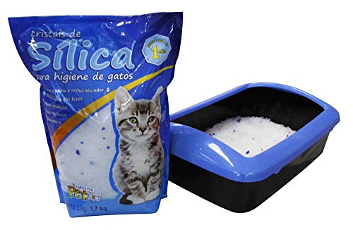 Areia San Silica Gatos Western Western Pet para Gatos