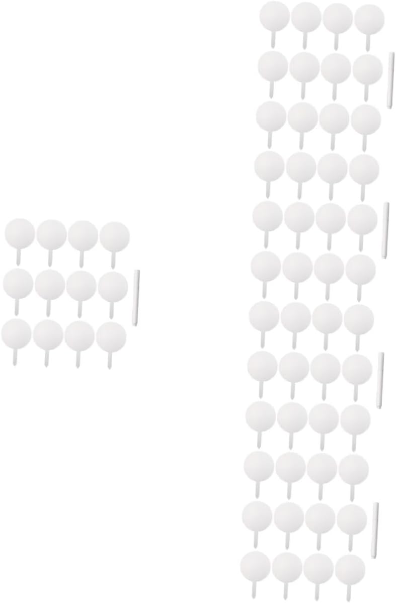 balacoo 60pcs Acrylic Plant Markers Removable Nursery Labels for Garden Flower Pots with Marker Pen Easy to Insert Tags for Plant Identification Decor