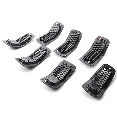 Parrilla de parachoques delantero para Jeep Cherokee 2014-2018 que renueva tu cubierta central 4