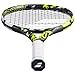 Babolat Pure Aero Team Tennis Racquet - Strung with 16g Black Syn Gut at Mid-Range Tension (4 3/8
