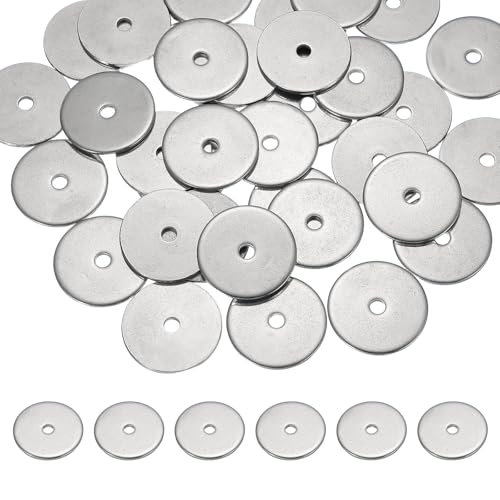 Rondelles plates M4 x 30mm en acier inoxydable 304 pour vis et boulons, lot de 36 pièces