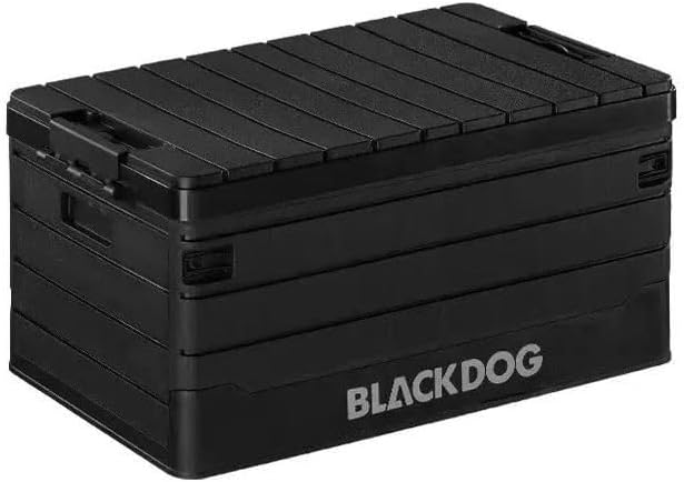 60l portable folding storage box for outdoor camping & picnic