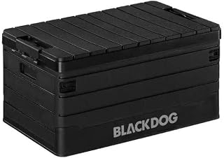 60l portable folding storage box for outdoor camping & picnic