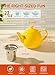 Sweese Teapot, Porcelain Tea Pot with Stainless Steel Infuser, Blooming & Loose Leaf Teapot - 27 ounce, Yellow