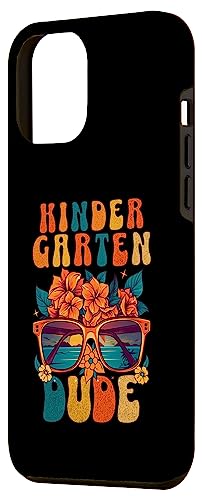 iPhone 12 Pro Max Groovy Kindergarten Dude First Day of School Back to School Case