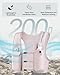 Zelvot Running Vest for Women Men, USA Original Patent, Adjustable Chest Straps Running Hydration Vest with 500ml Soft Flask, Breathable Reflective Hydration Backpack for Hiking (Pink, M/L)