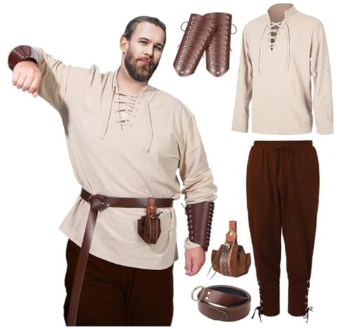 Tenue de pirate homme complète pour éviter le casse-tête des déguisements en morceaux