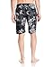 Kanu Surf Men's Barracuda Swim Trunks (Regular & Extended Sizes), Paradise Black, 3X