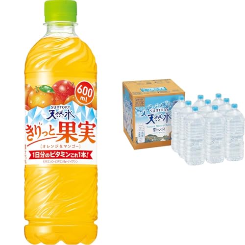 �y�Z�b�g�����z�T���g���[ �V�R�� ������Ɖʎ� �I�����W&�}���S�[ 600ml×24�{ �܂Ƃߔ�����{��+�V�R�� ���x�����X 2L ×9�{ ��A���v�X �yAmazon.co.jp����z