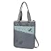 Chala Group Handbags Dragonfly CV Venture Zip Around Tote Shoulder Bag, Grey