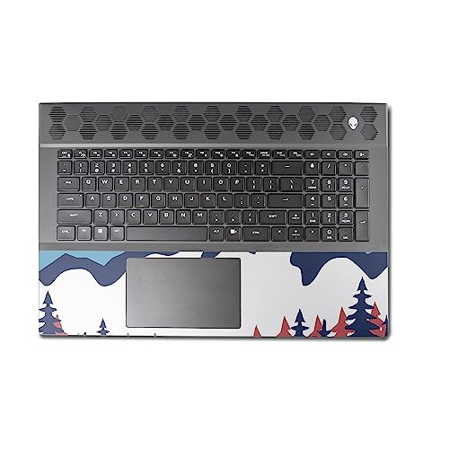 Image of MightySkins Skin Compatible with Alienware M18 R1 (2023) Full Wrap Kit - Winter Scape | Protective, Durable, and Unique Vinyl Decal wrap Cover | Easy to Apply & Change Styles | Made in The USA