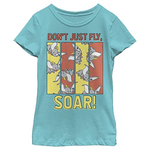 Image of Disney Girl's Ditsy Dumbo T-Shirt