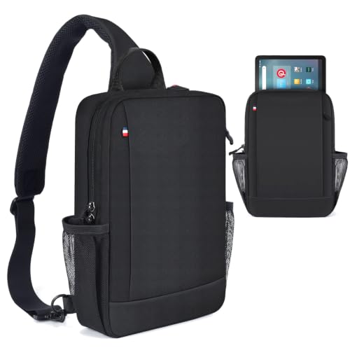 Bolsa de ombro para tablet para Amazon Fire Max 11/Fire HD 10 Plus 2023-2021, iPad Pro M5 M4 11 polegadas/iPad Air M3 M2 2025 2024/iPad 11º 10º/Air 5/Samsung Galaxy Tab S9 S8